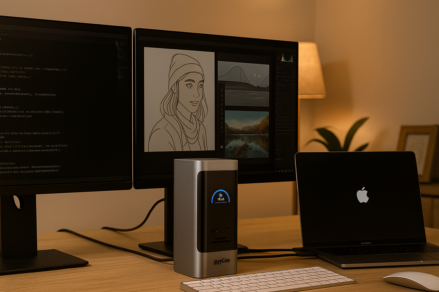 Declutter Your Desk, Supercharge Your Setup — Meet the RayCue Unify15 Dock