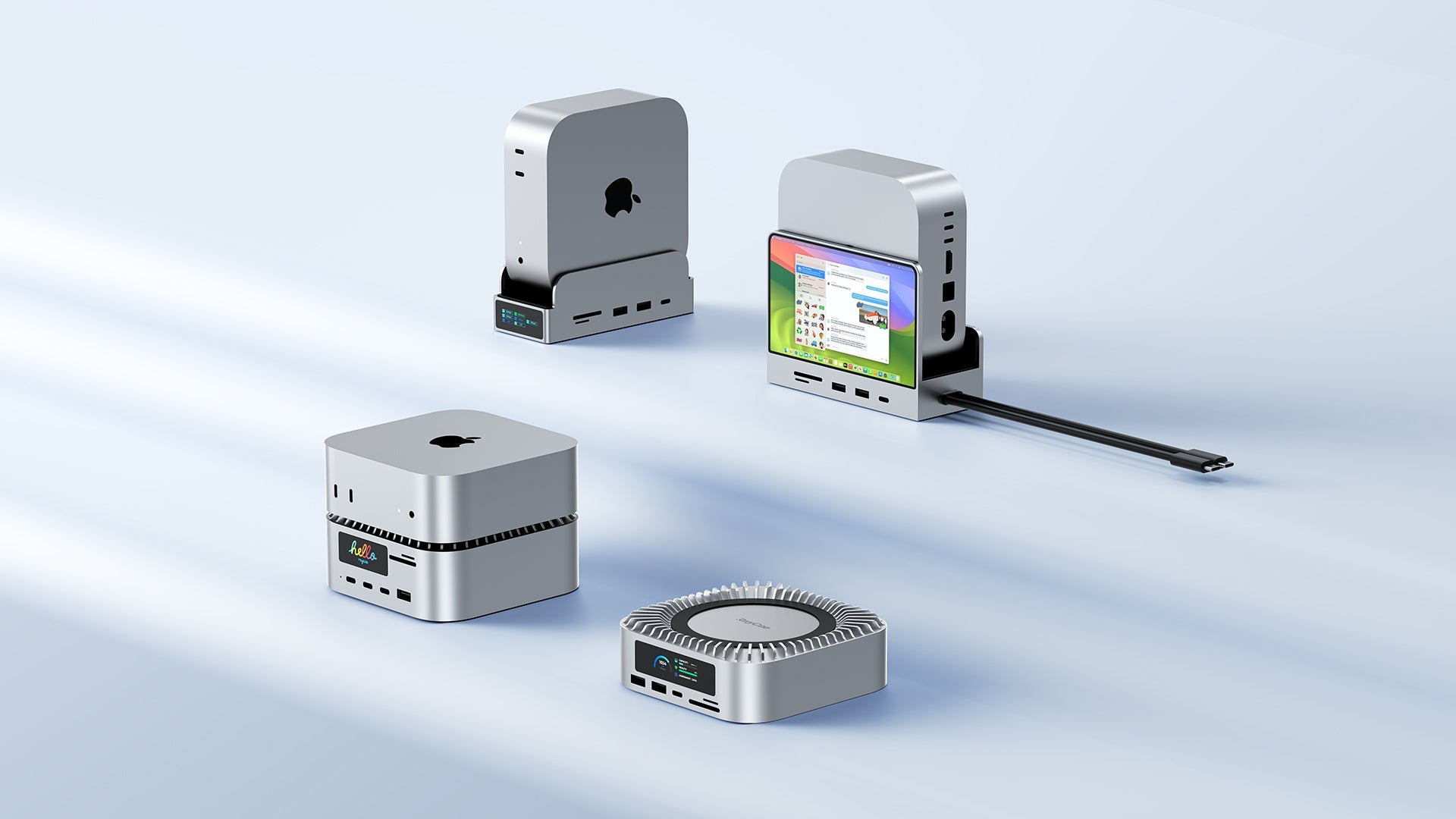 Mac Mini/Mac Studio Hub & Stand