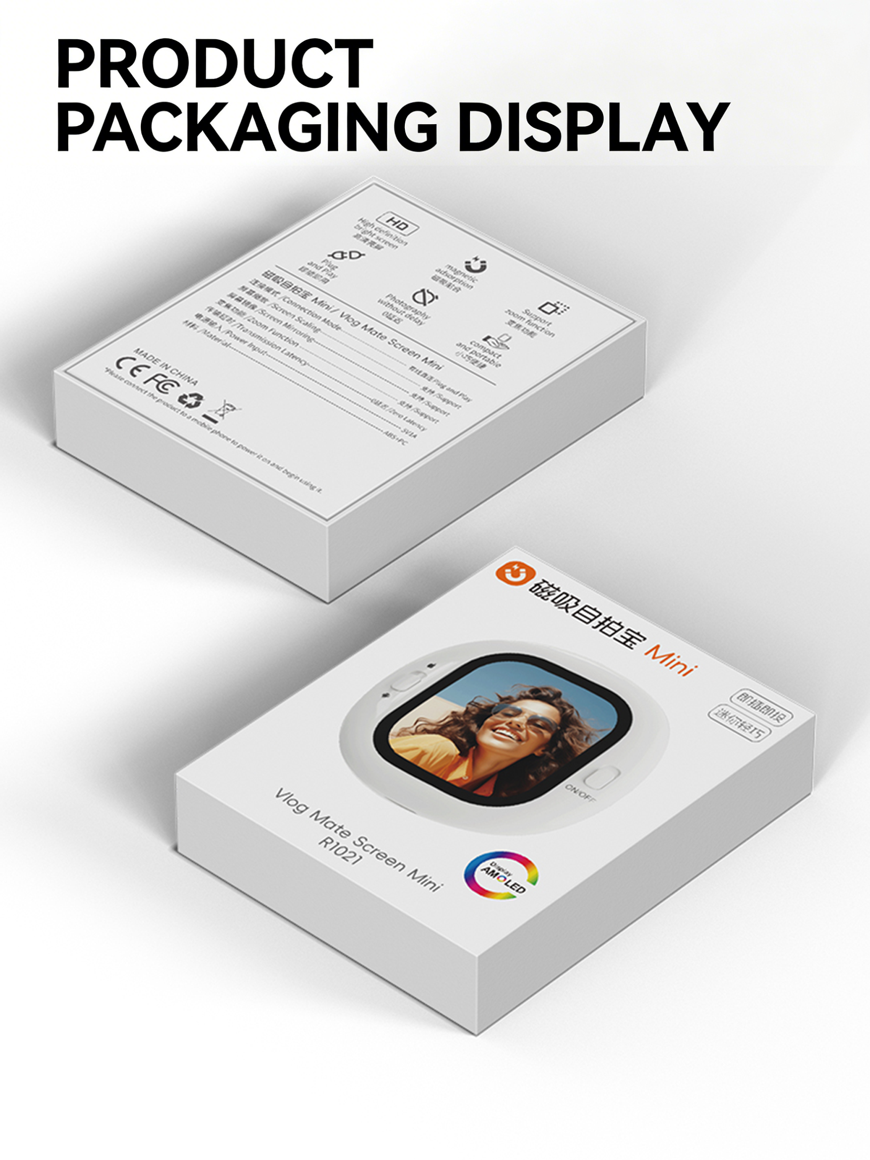 Magnetic Selfie Stick with Wireless Remote