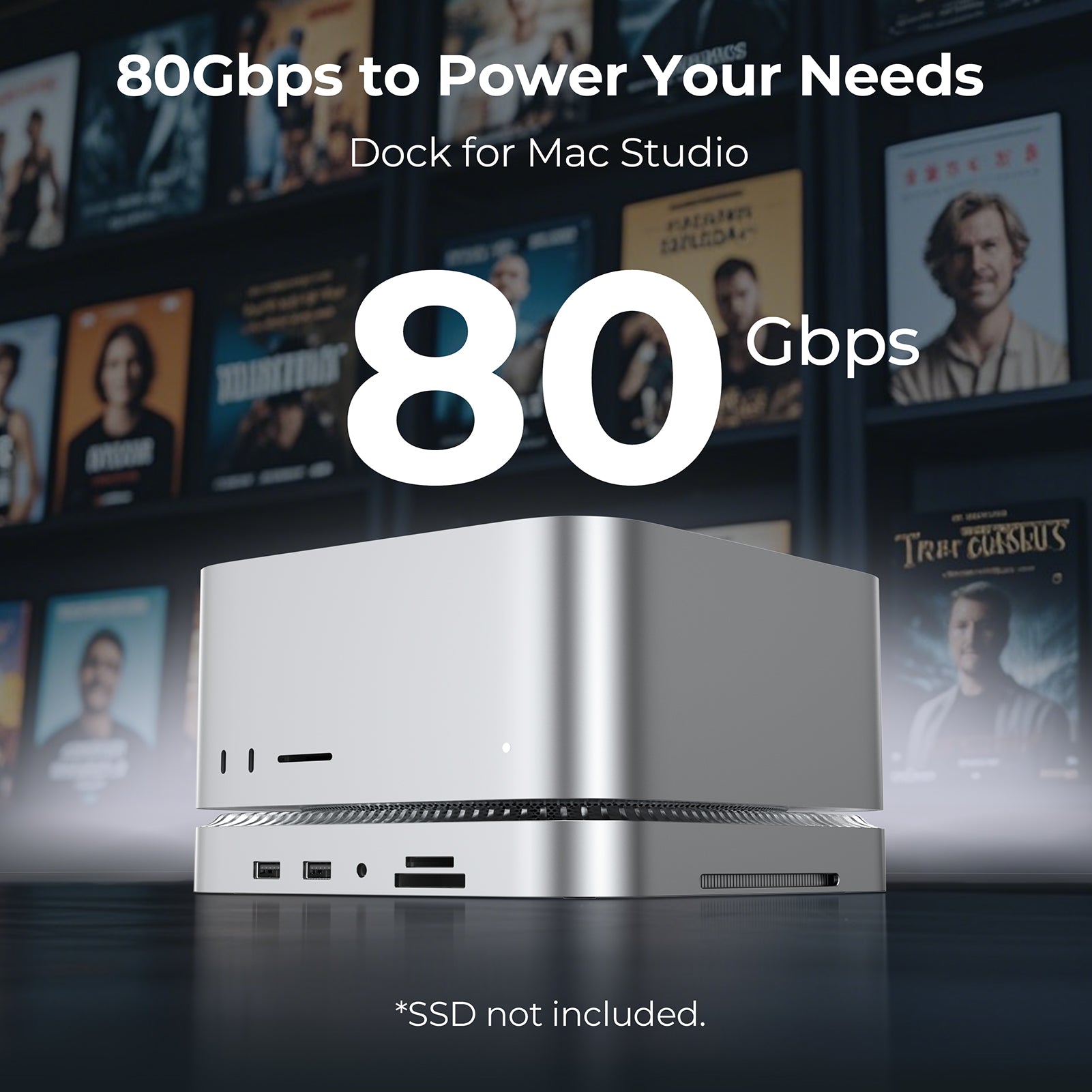 RayCue 10-in-1 80Gbps Dock for Mac Studio (M4 Max / M3 Ultra) Pre-orders will ship on April 3rd.