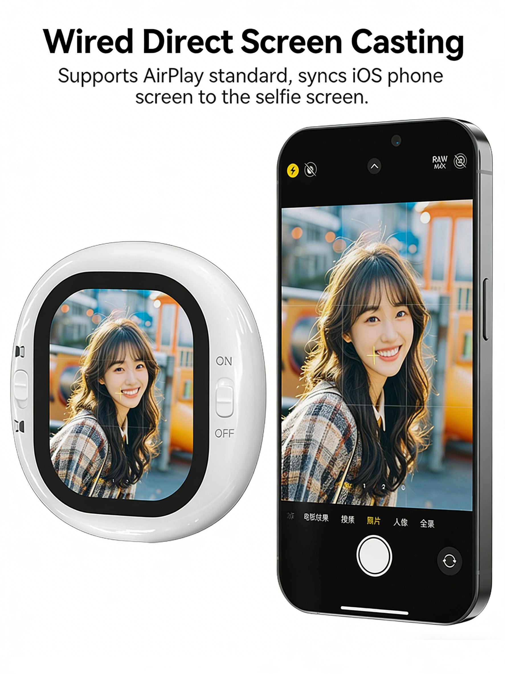 Magnetic Selfie Stick with Wireless Remote