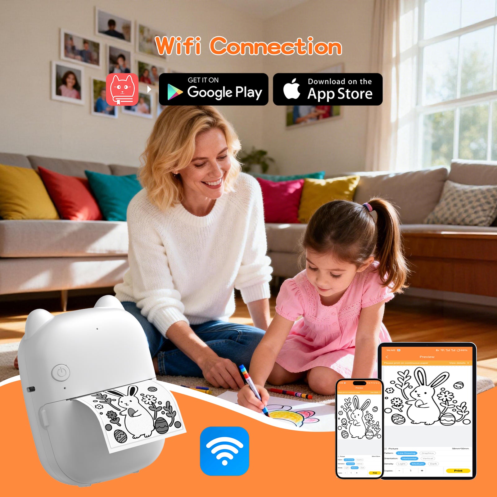 AI Printy Mini Voice-Control Printer