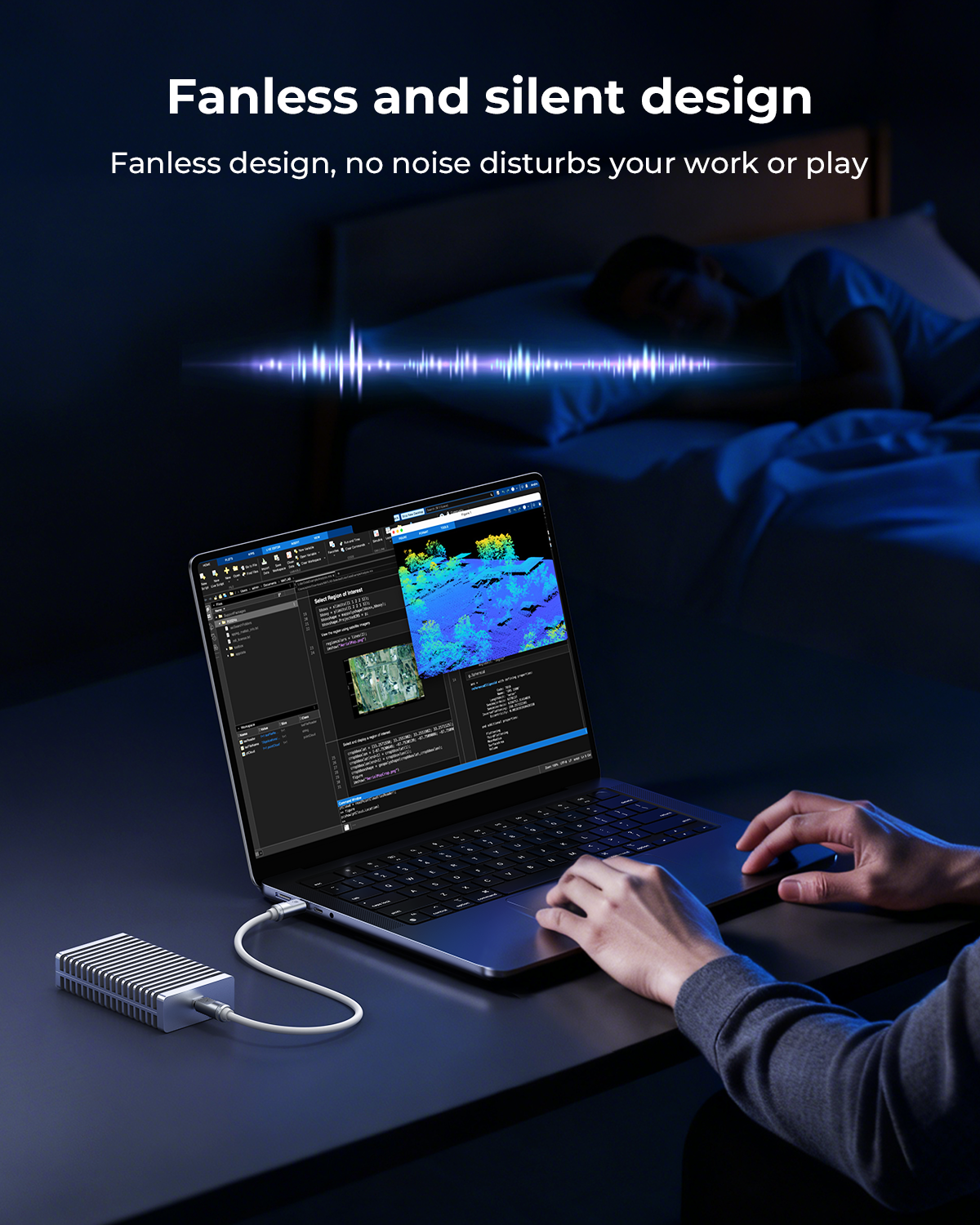 40Gbps USB-C NVMe SSD Enclosure Up to 8TB