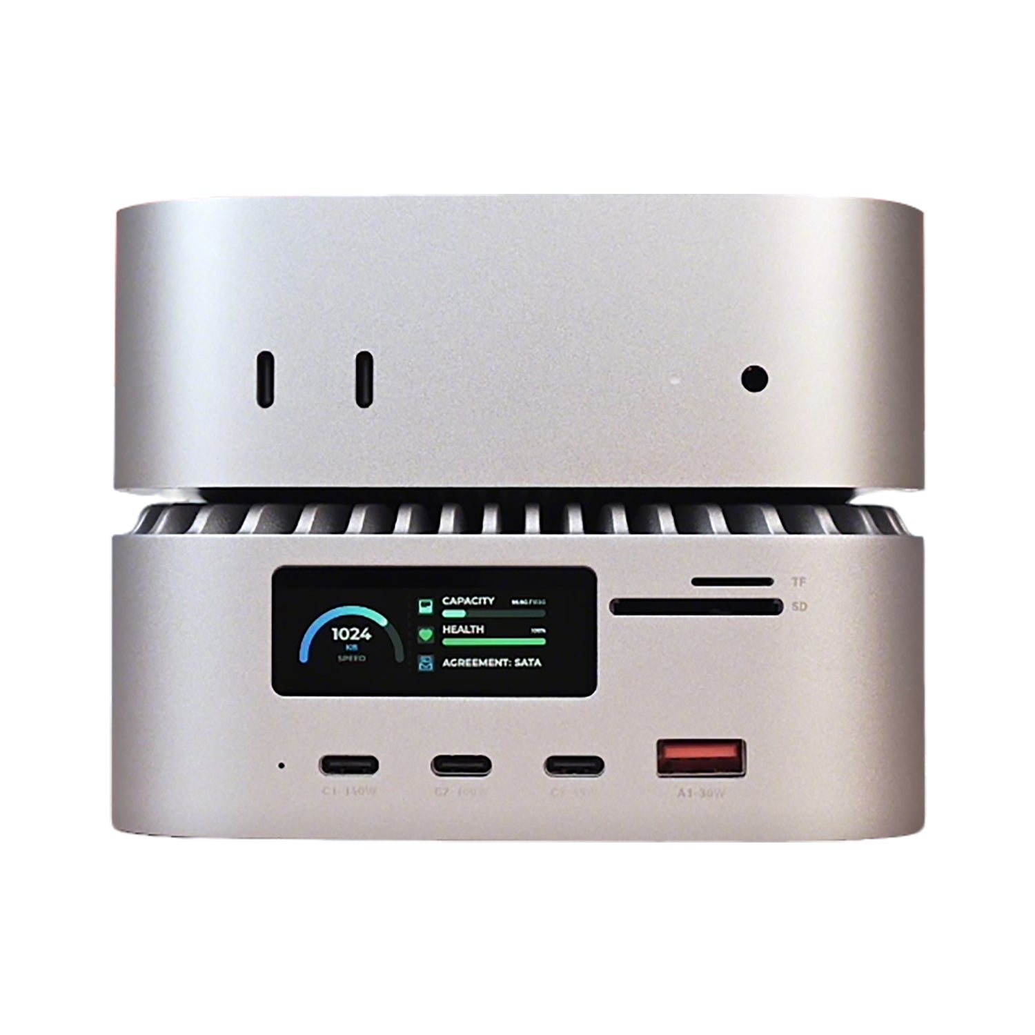 RayCue ALL-in-One Charger Dock For Mac Mini M4 RayCue