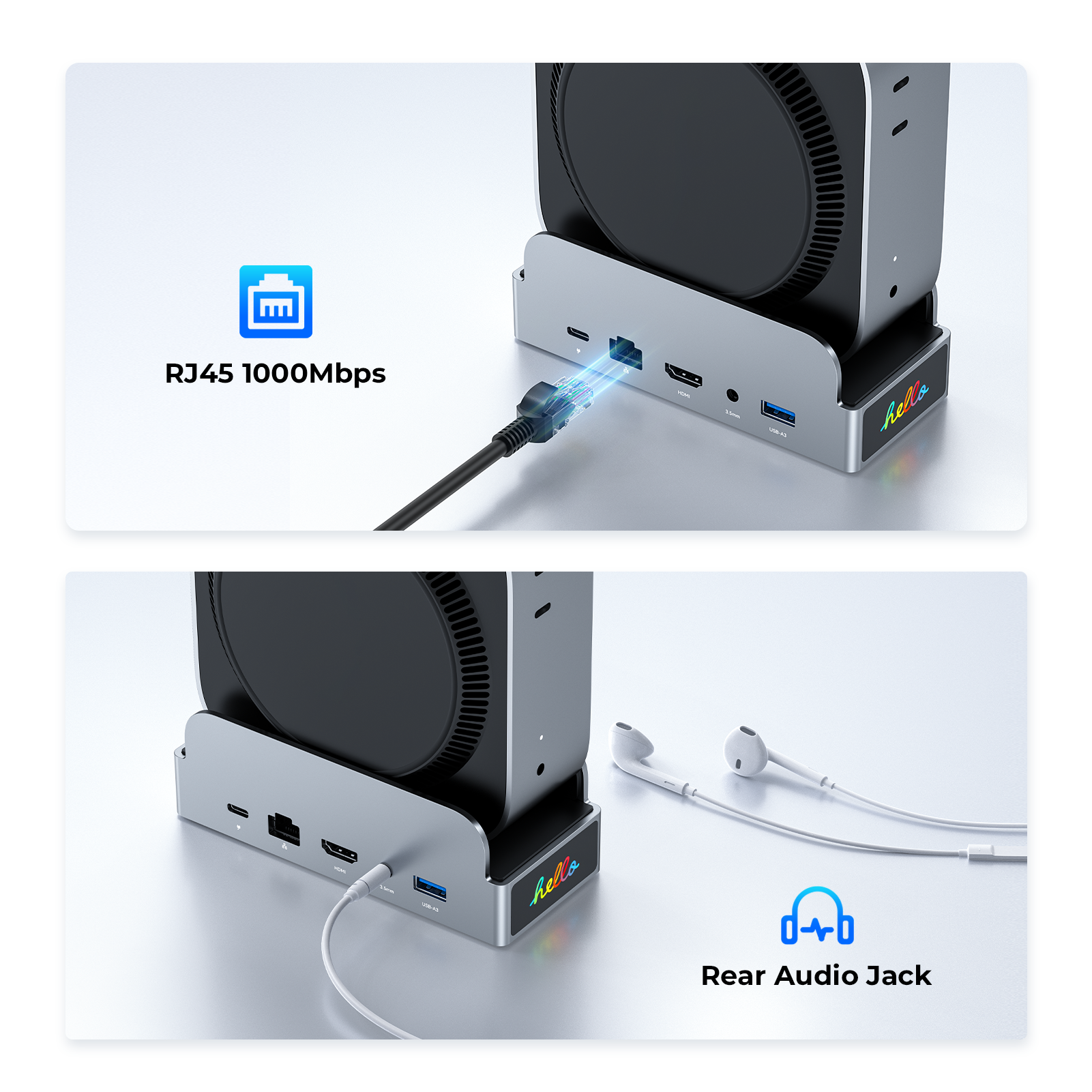 RayCue SmartDock Pro For Mac Mini RayCue