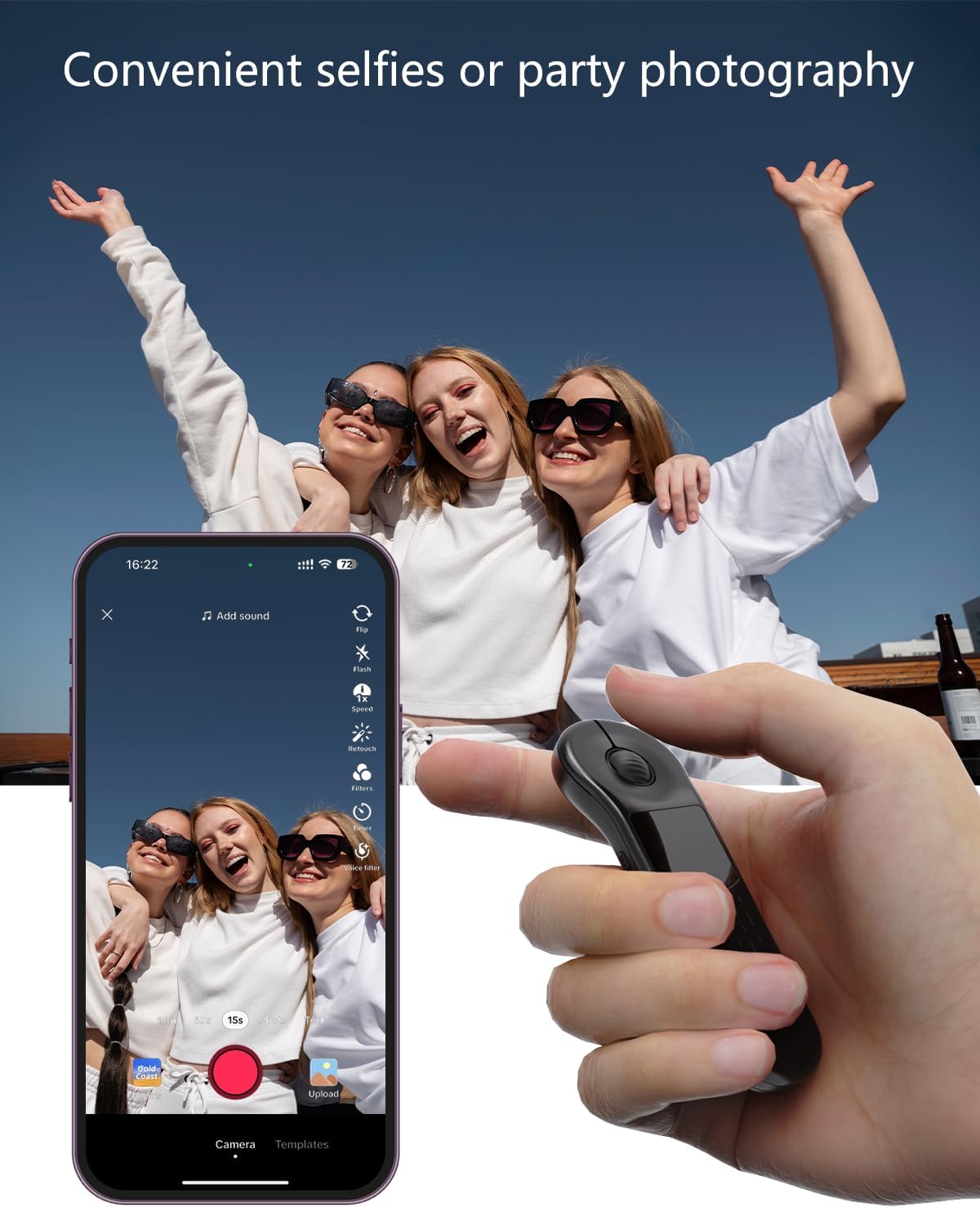 Air Mouse Presenter Wireless Touchpad Remote for Slides, Apps & More