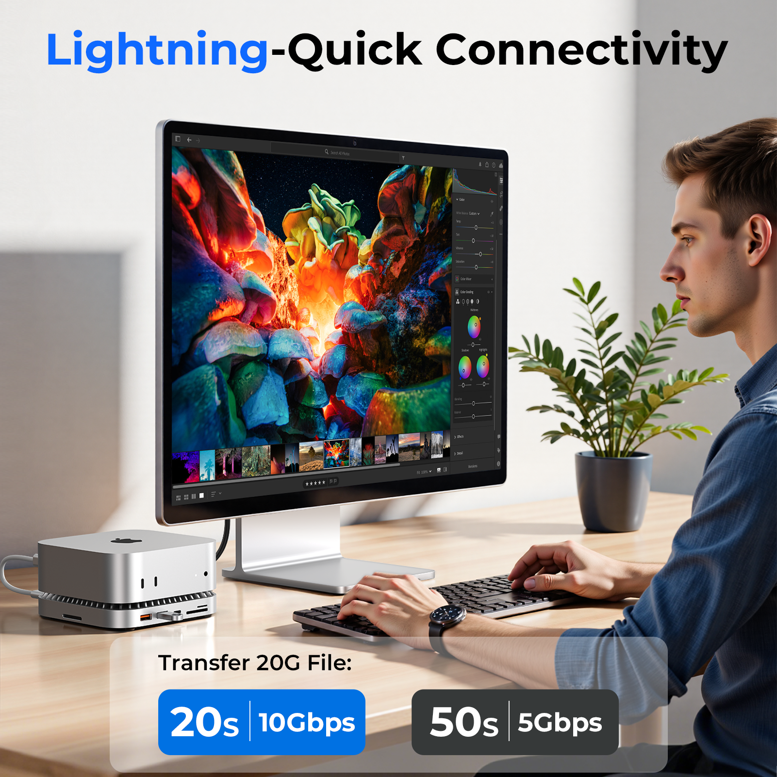 RayCue 10-in-1 80Gbps Dock for Mac Studio (M4 Max / M3 Ultra) Pre-orders will ship on April 3rd. RayCue