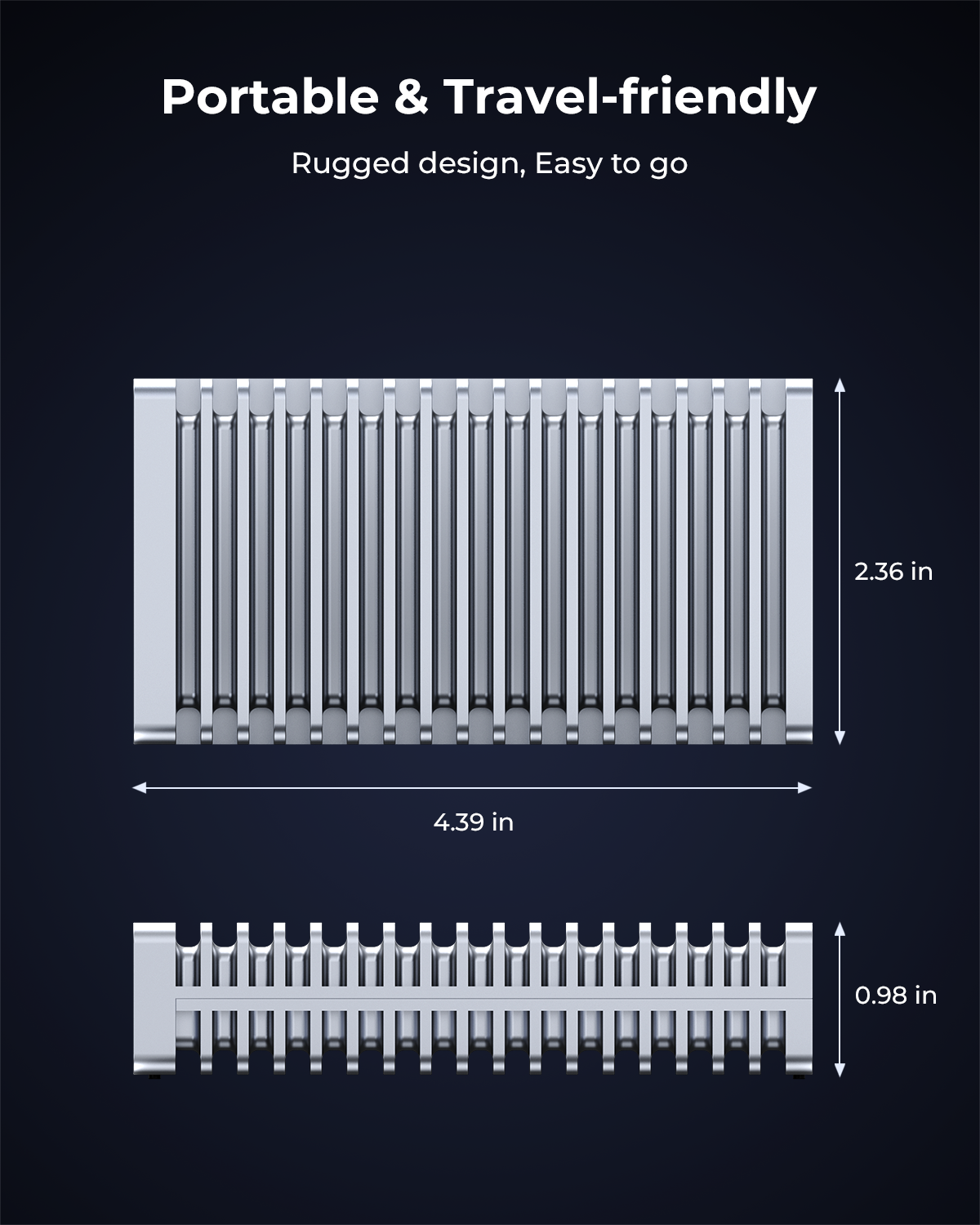 40Gbps USB-C NVMe SSD Enclosure Up to 8TB RayCue
