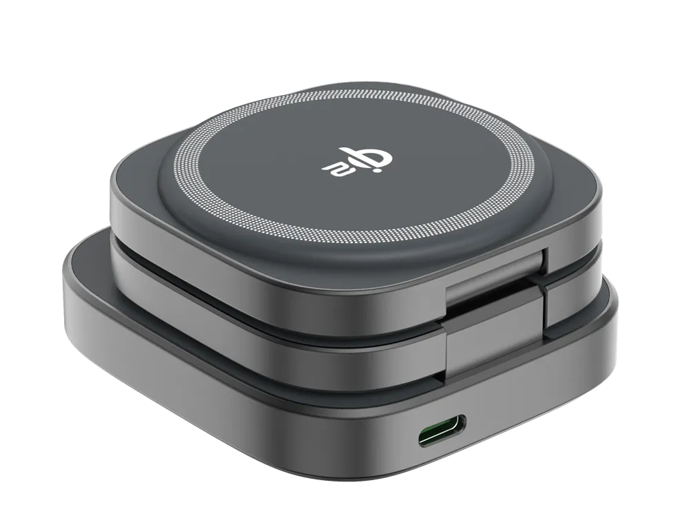 3-in-1 Qi2 Magnetic Wireless Charger