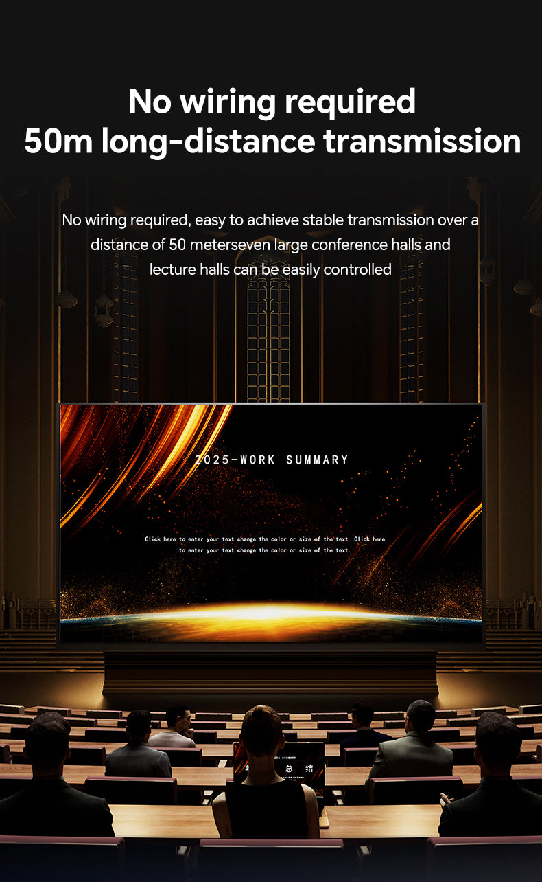 Wireless 4K HDMI Transmitter & Receiver Set