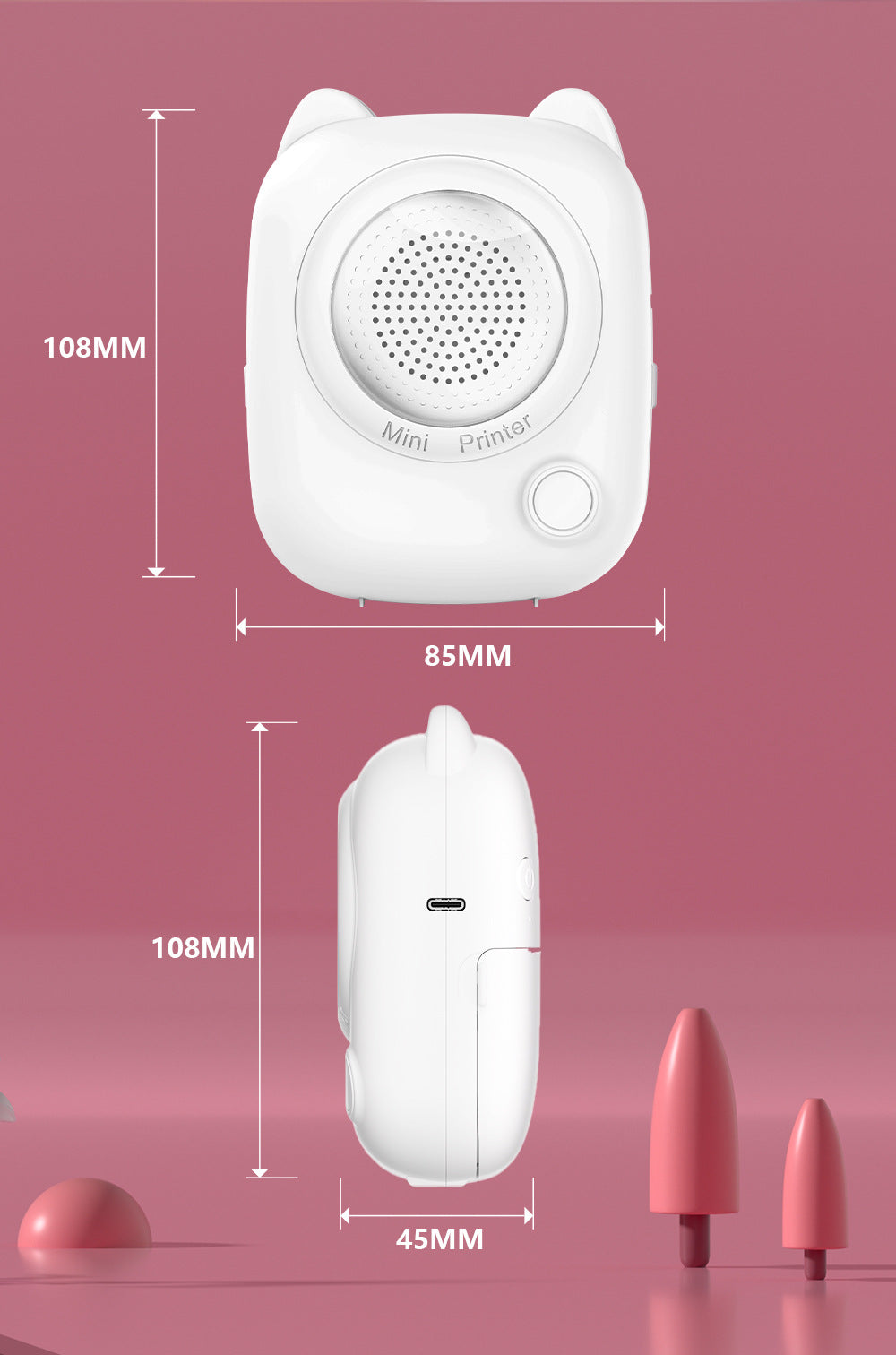 Printy AI Mini Voice-Control Printer