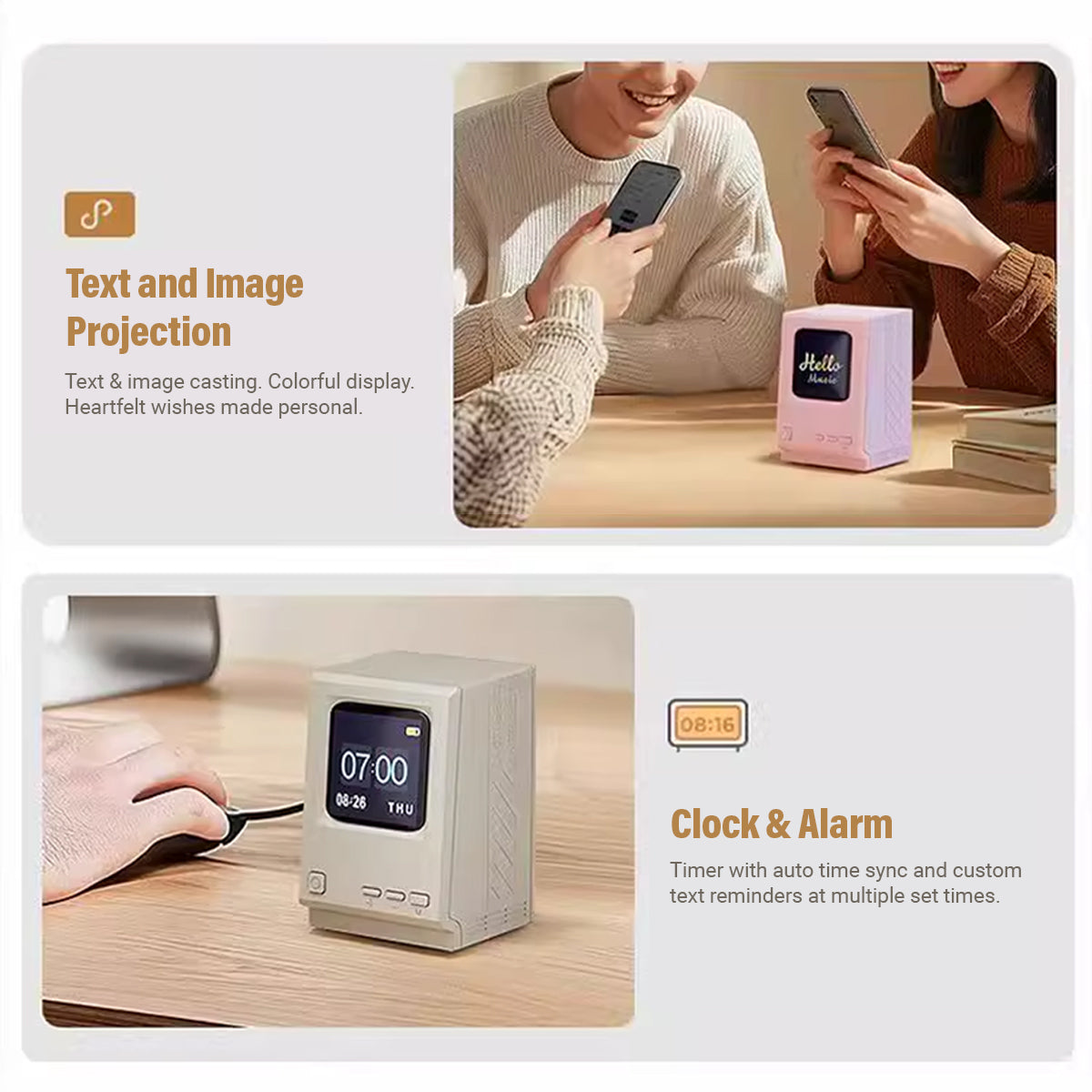 Selection C11 Retro Computer Lyrics Wireless Speaker