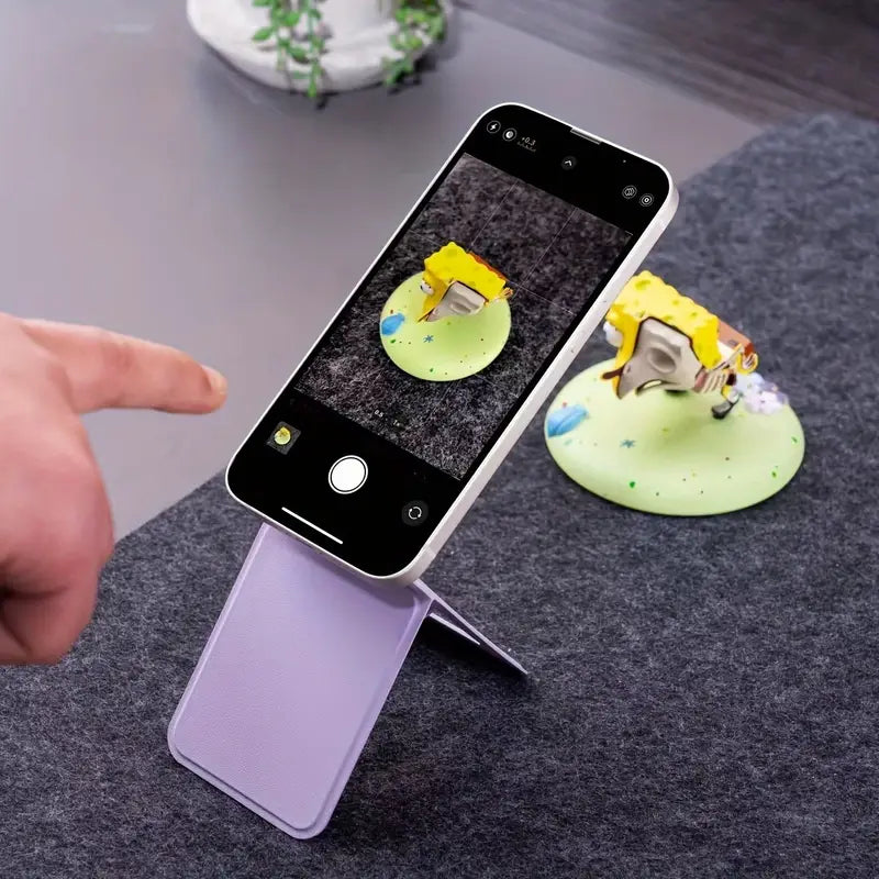 📱Premium Foldable Tripod Phone Stand – Wireless Charging & Adjustable Viewing Angles