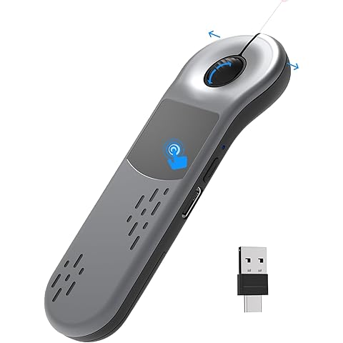 Air Mouse Presenter Wireless Touchpad Remote for Slides, Apps & More