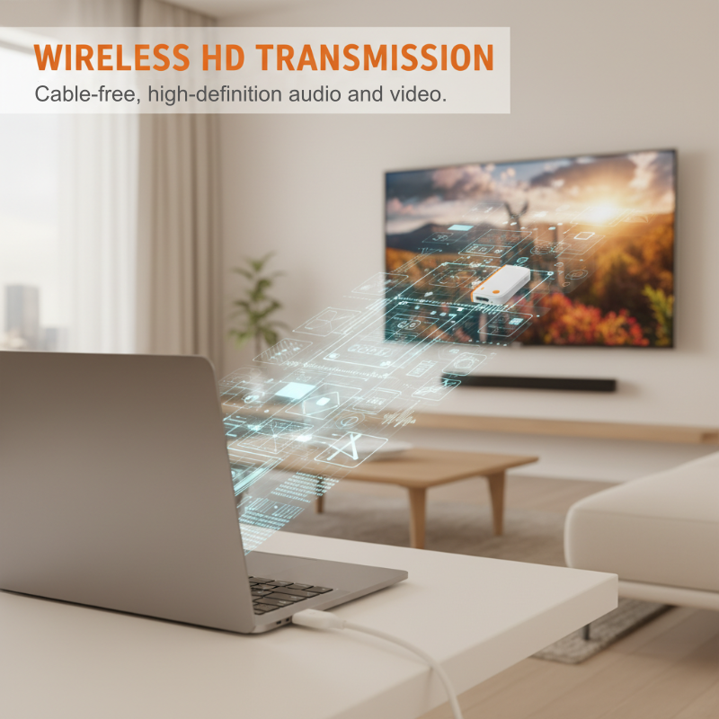 WireSync - Wireless HDMI 4K Transmitter Receiver For Work, Meetings & Home Entertainment