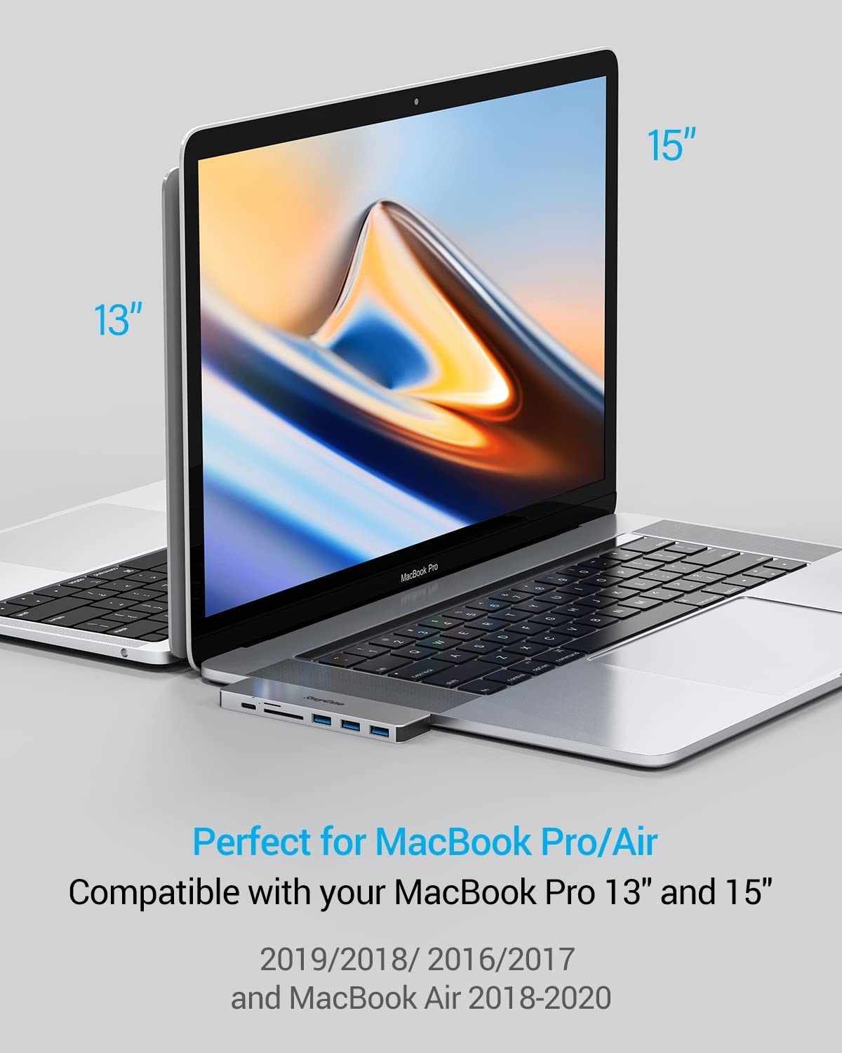 Raycue 7-in-2 USB C Adapters for MacBook Pro
