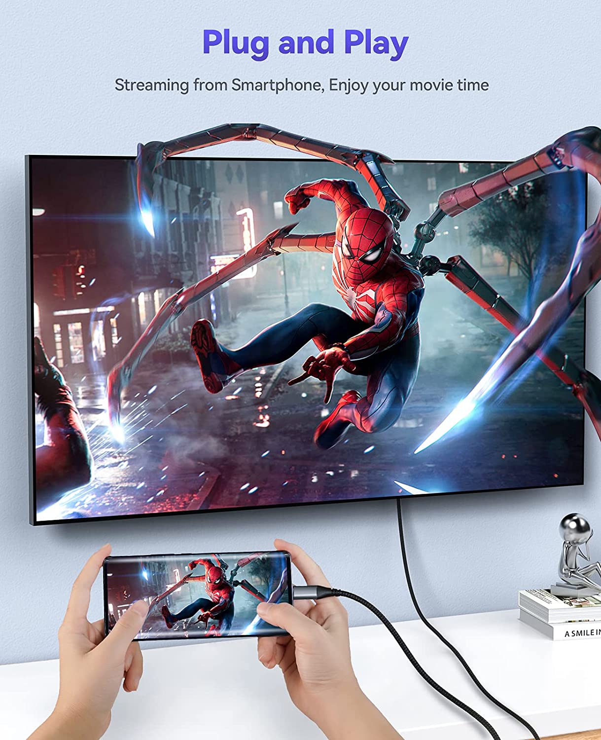 Raycue USB C to HDMI Cable