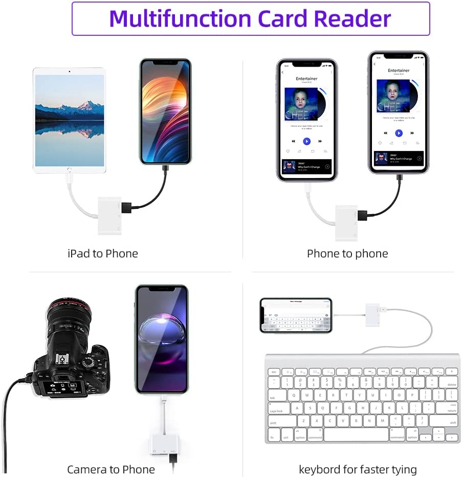 Raycue USB C to Micro SD TF Memory Card Reader