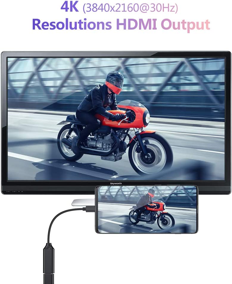 Raycue USB C to HDMI Adapter 4K for Mac OS RayCue