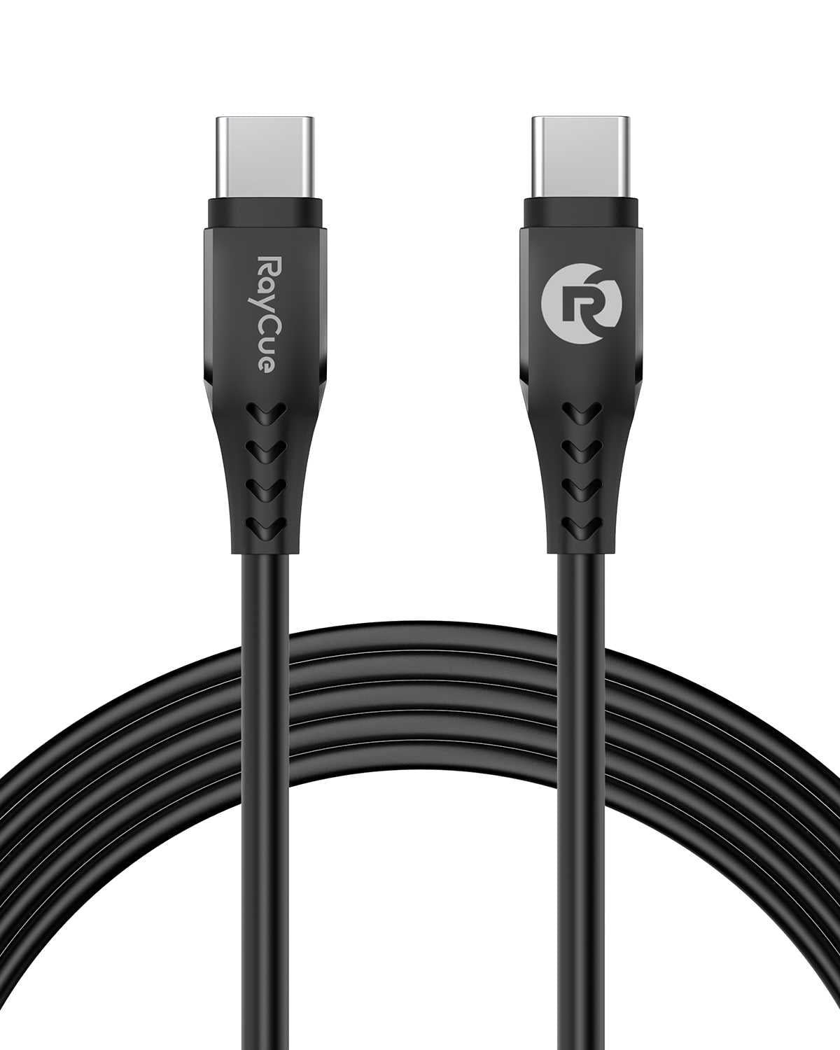 RayCue BlitzLink Flexo 1.2M PVC USB-C to C Cable for Smartphones and Tablets