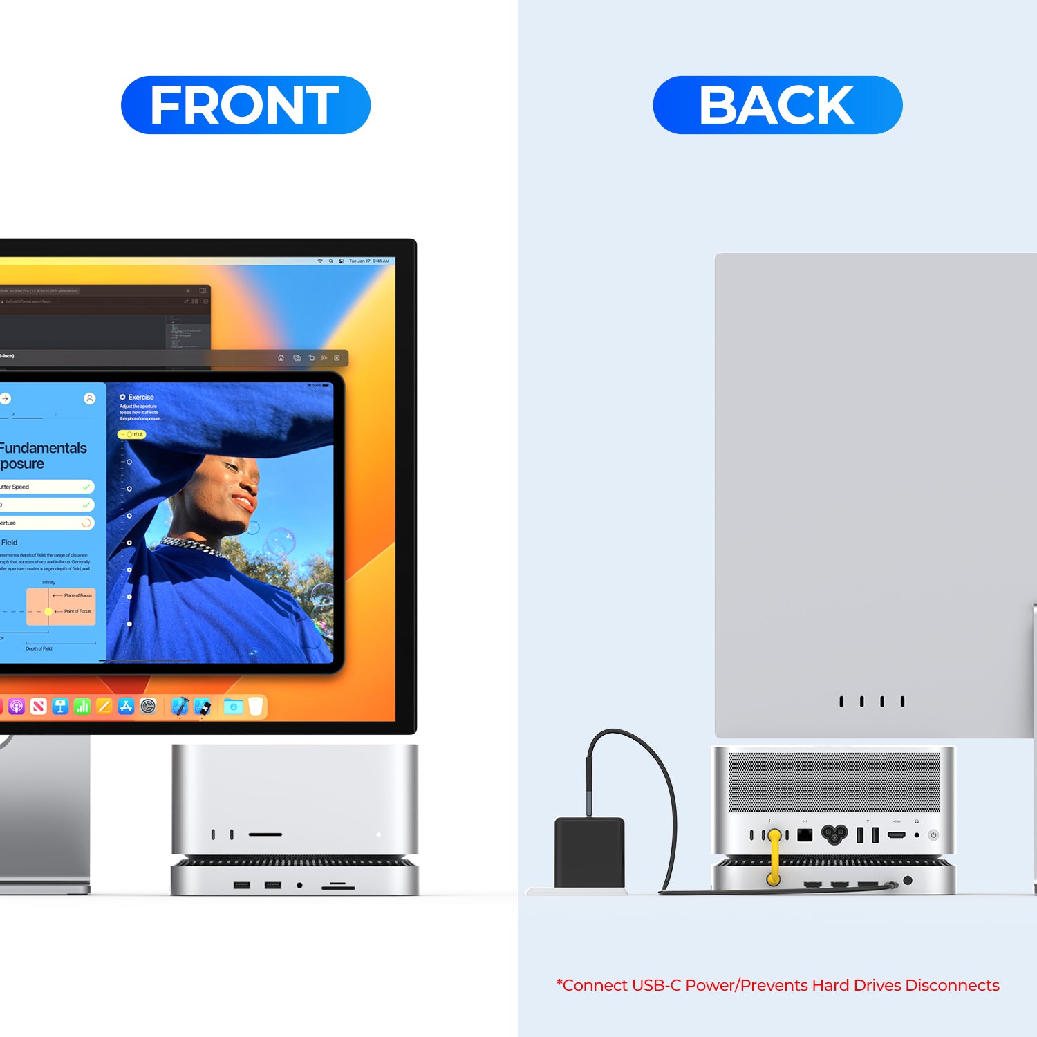 RayCue 10-in-1 80Gbps Dock For Mac Studio (M4 Max or M3 Ultra) Pre-Order （Ships on October 20th, 2025）
