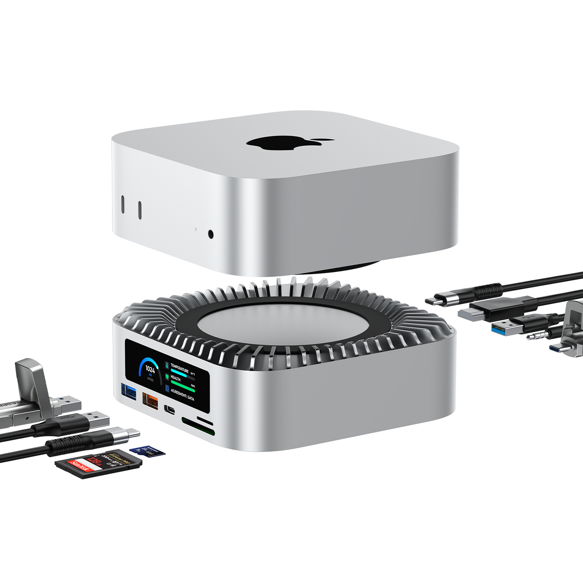 【M4/M4Pro】RayCue Macmini Hab&Stand DK5A1 1_43014df3-e166-40f4-9f15-