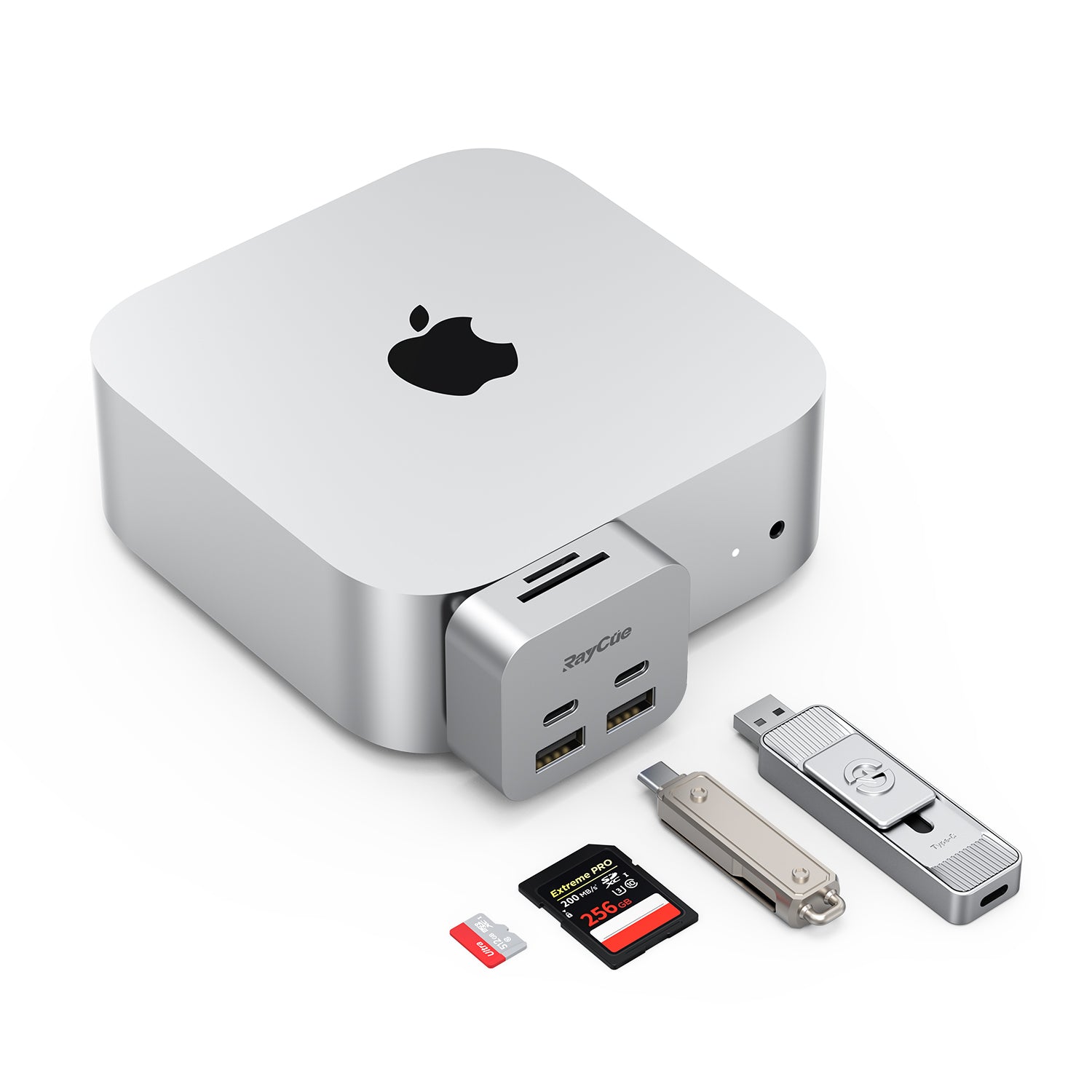 RayCue MiniPack – The Ultimate Expansion Dock for Mac Mini M4