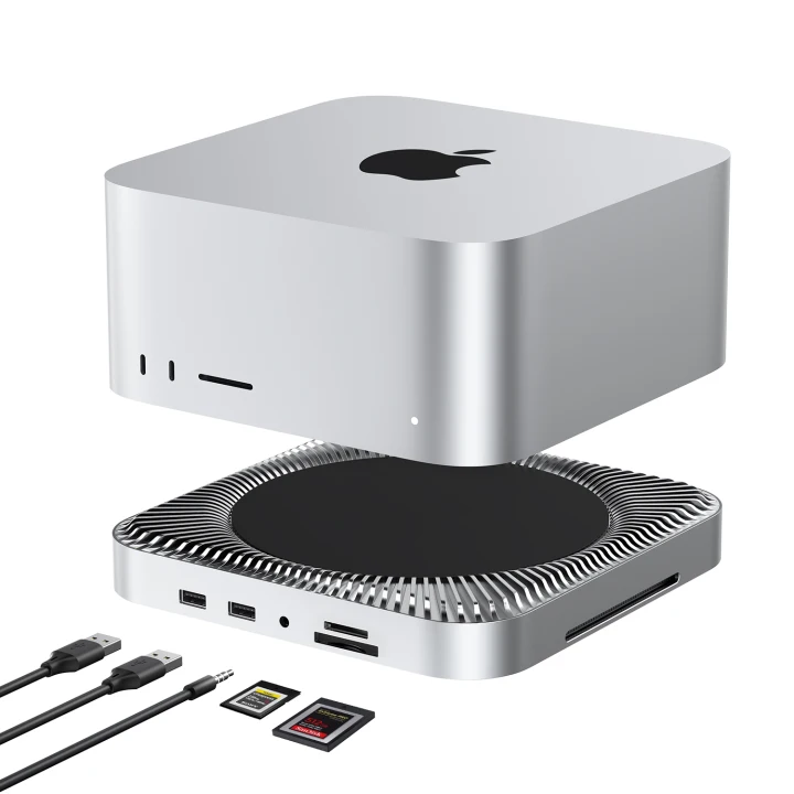 RayCue 10-in-1 80Gbps Dock for Mac Studio (M4 Max / M3 Ultra)| Pre-Order (Ships October 20, 2025)