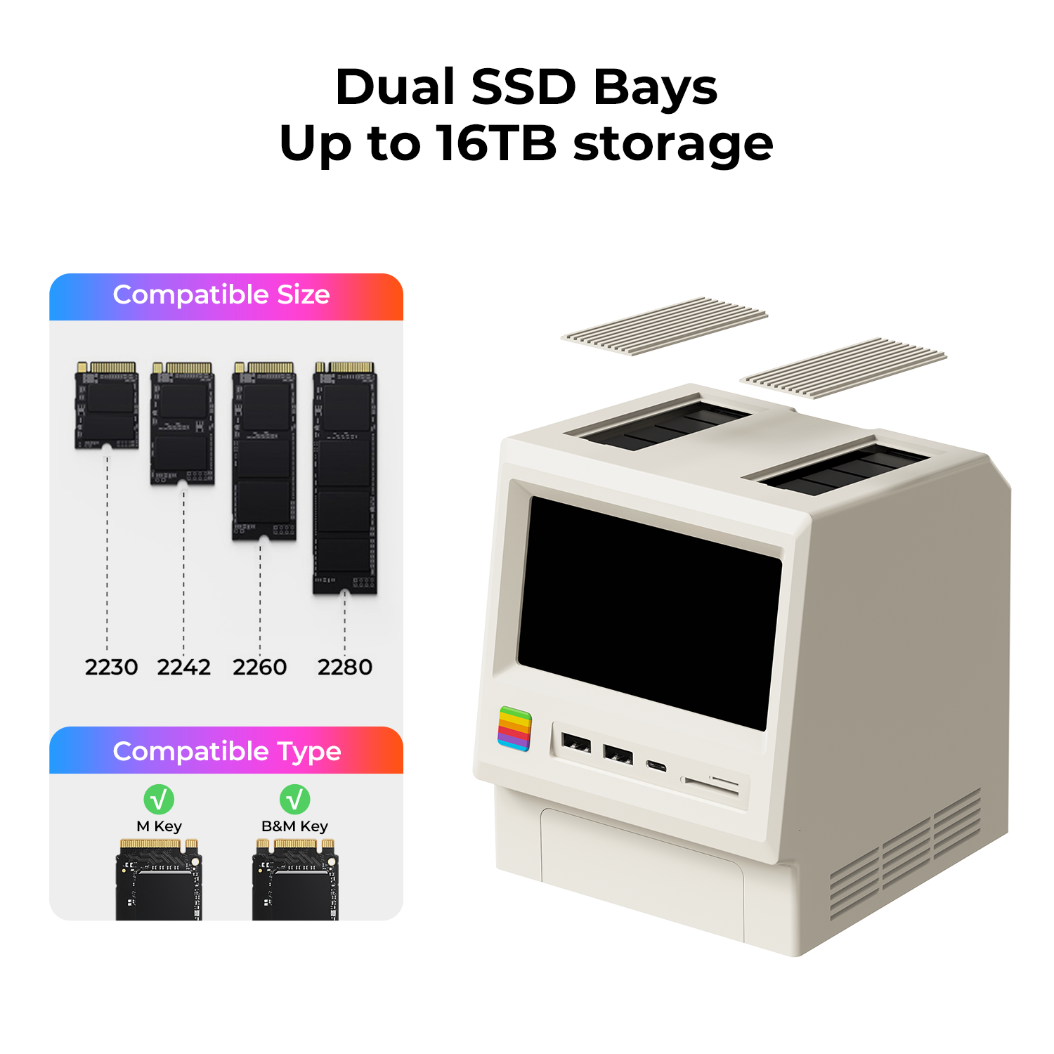 RayCue 128K Puls – Universal Docking & Display Powerhouse