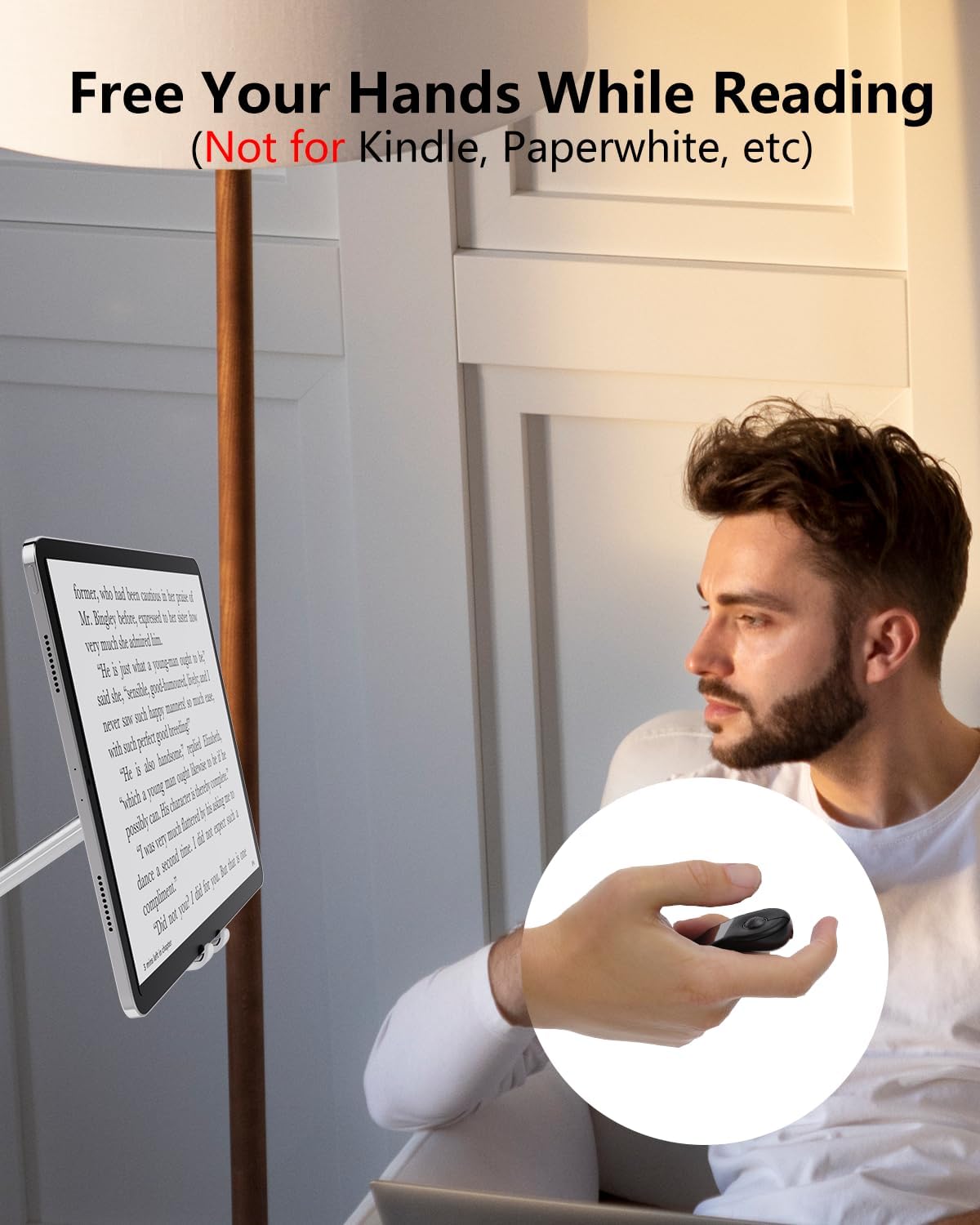 Air Mouse Presenter Wireless Touchpad Remote for Slides, Apps & More