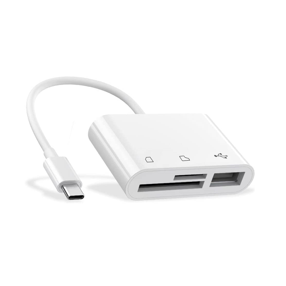 Raycue USB C al Micro SD TF Memorkarto Leganto 