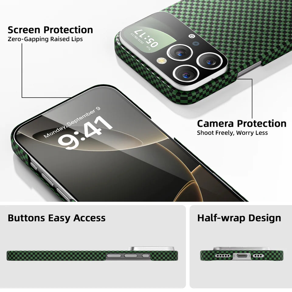 Global Limited Magenetic Future-Tech Smart Case  for iPhone 16 Pro Max
