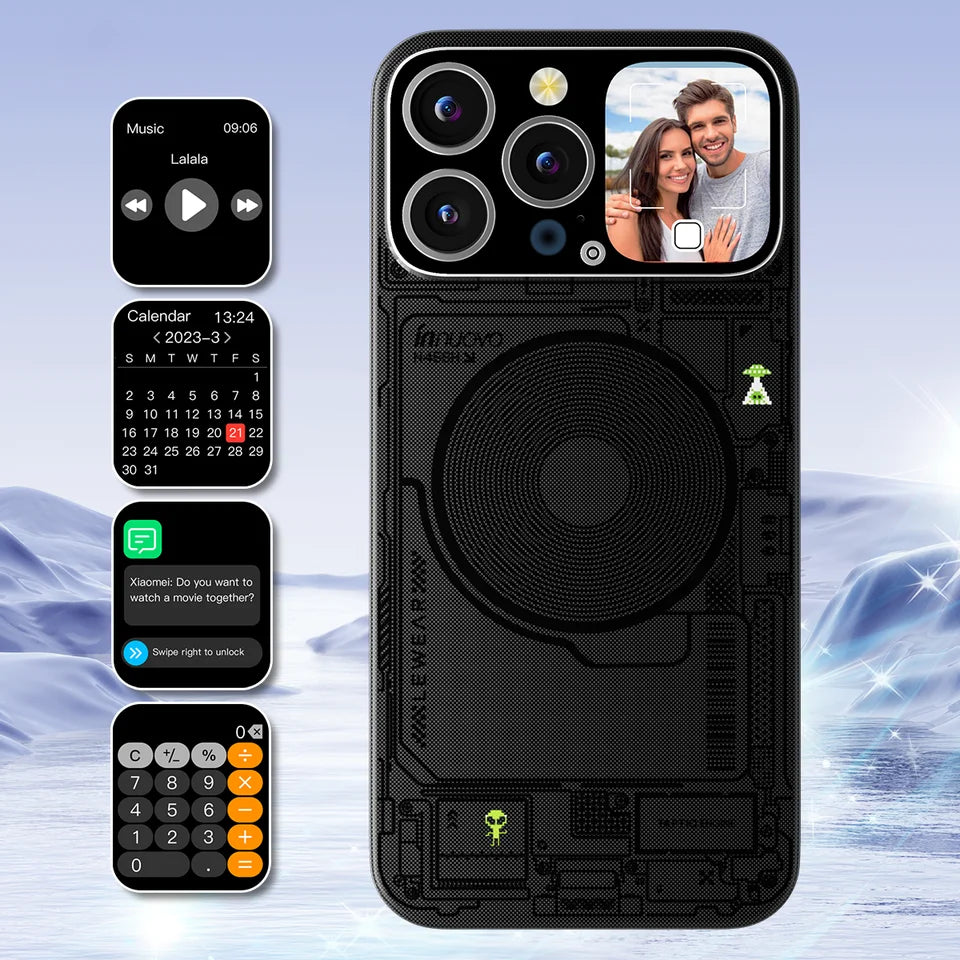 Global Limited Magenetic Future-Tech Smart Case  for iPhone 16 Pro Max