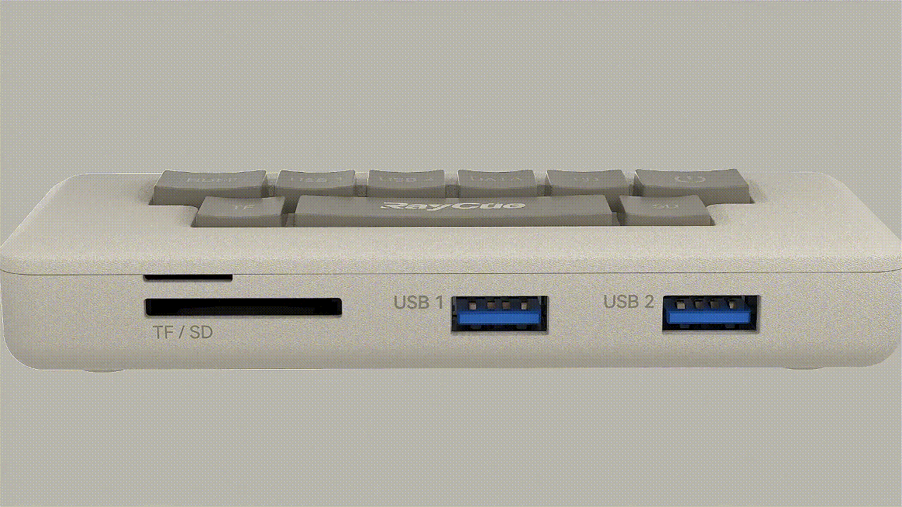RayCue 128K: Retro Style Multifunctional Dock w/ Display RayCue 128K: Retro Style Multifunctional Dock w/ Display