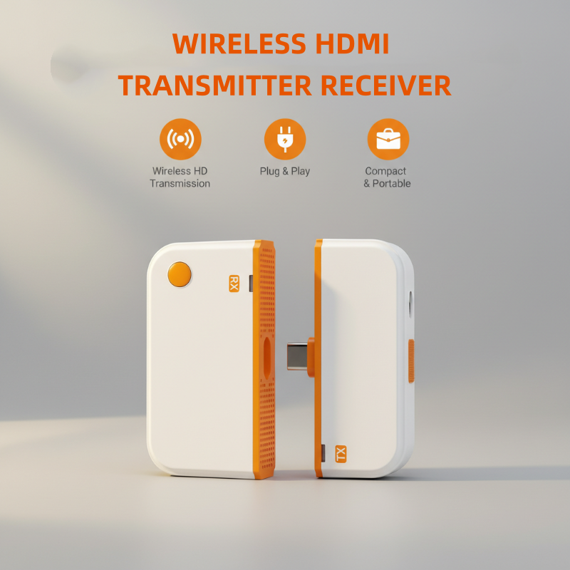 WireSync - Wireless HDMI 4K Transmitter Receiver For Work, Meetings & Home Entertainment