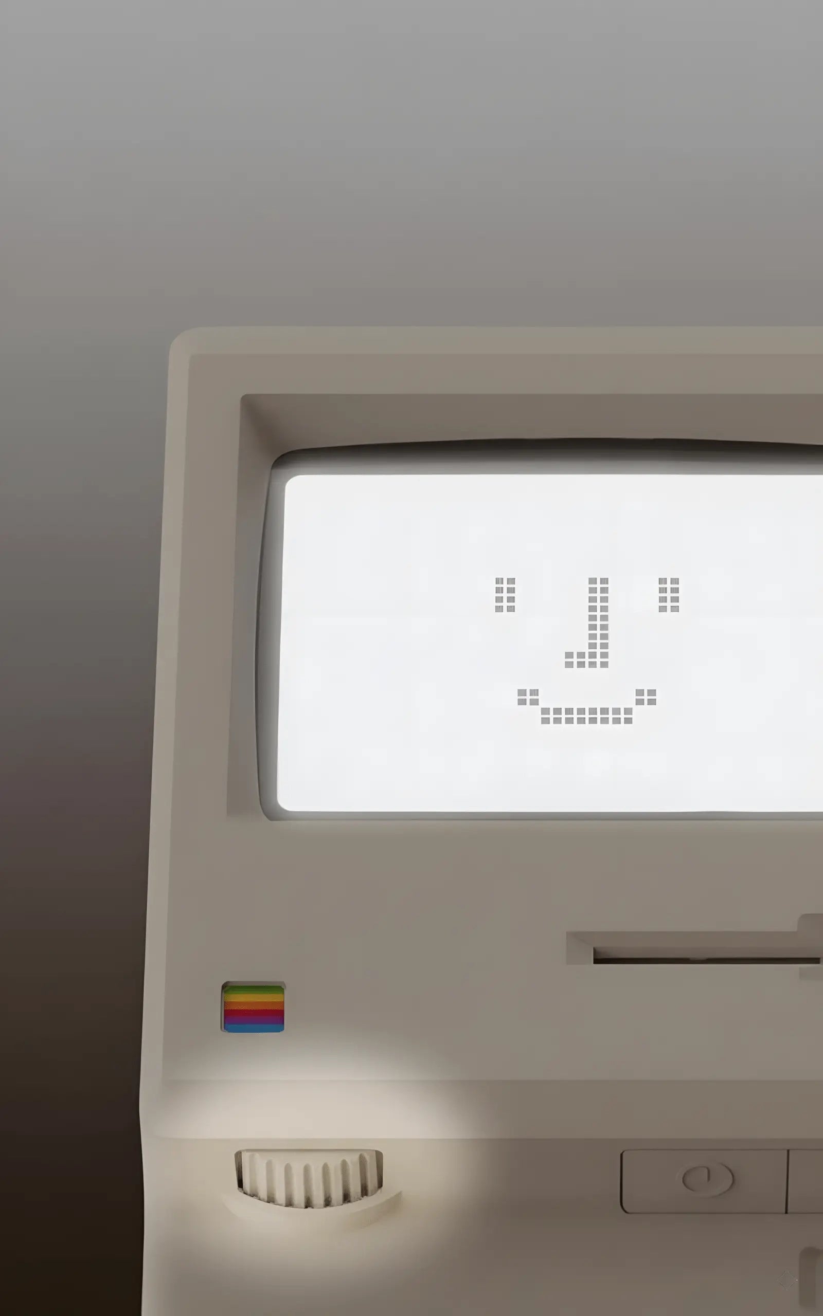 Maclock ヴィンテージデザイン目覚まし時計 / デスクトップ Maclock-Retro 1984 Mac Pixel Art