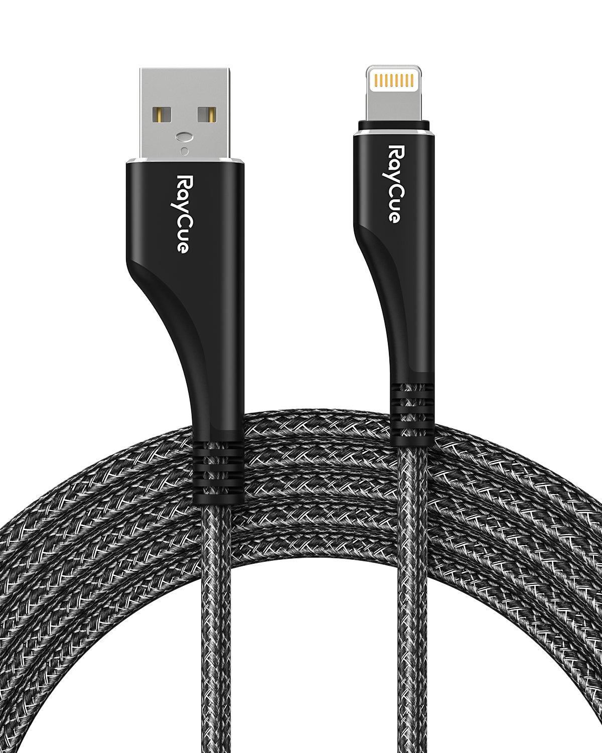 [MFI Certified] RayCue BlitzLink Blade Series 1.2M USB-A to Lightning Cable