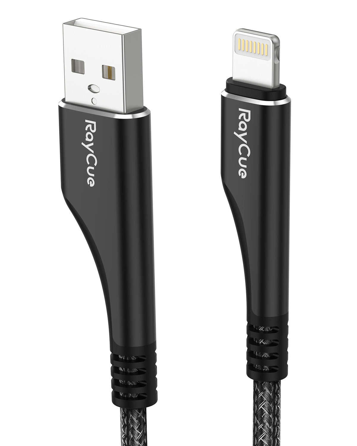 [MFI Certified] RayCue BlitzLink Blade Series 1.2M USB-A to Lightning Cable