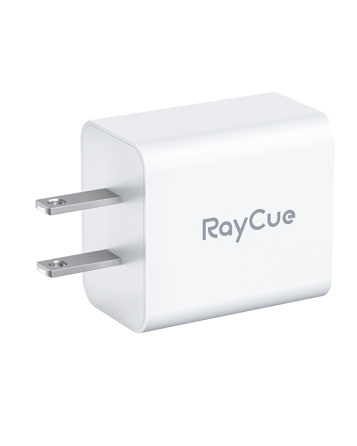 RayCue BlitzCharge Posh 20W 2-Port USB Fast Charger-US Plug