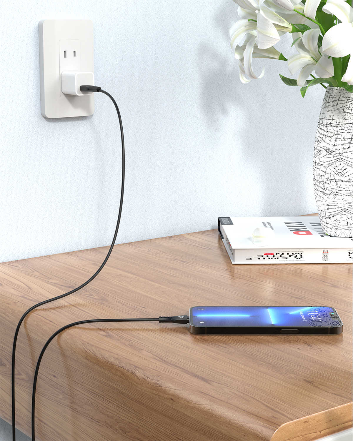 [MFI Atestita] RayCue BlitzLink Flexo 1.2M PVC USB-A al Lightning Kablo por iPhone iPad