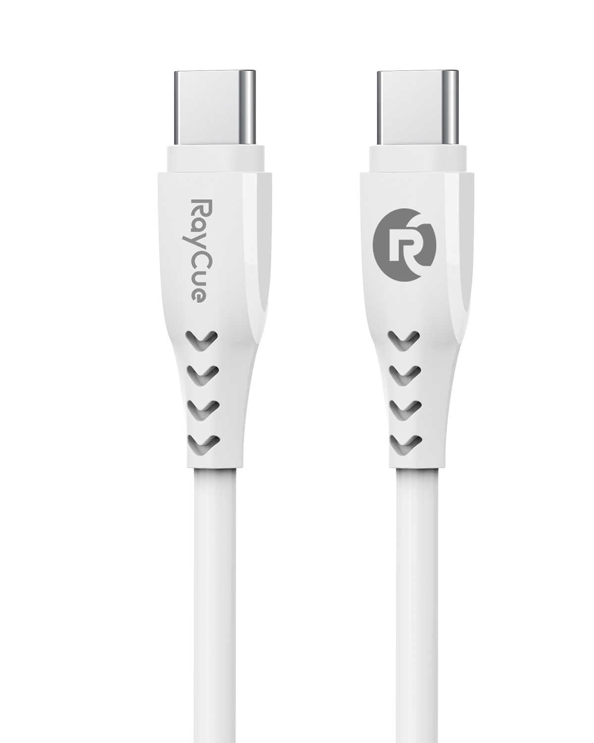 RayCue BlitzLink Flexo 1.2M PVC USB-C to C Cable for Smartphones and Tablets