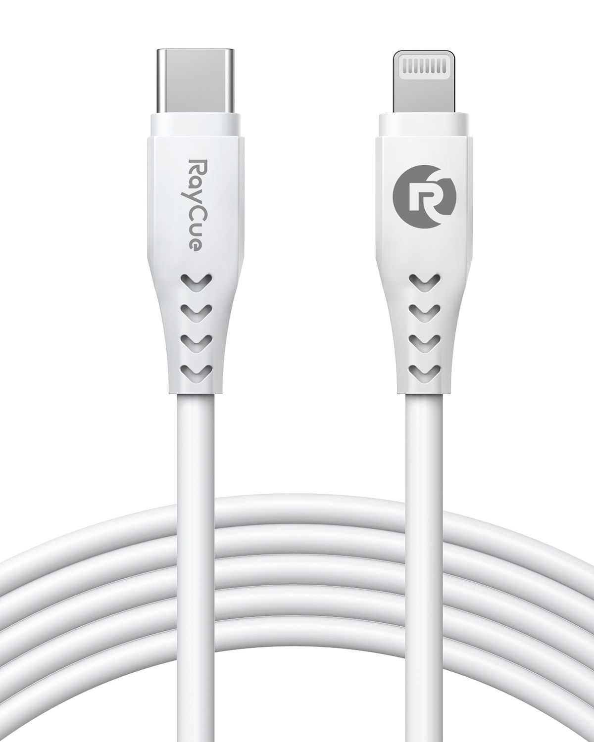 [MFI Atestita] RayCue BlitzLink Flexo 1.2M PVC USB-C al Lightning Kablo por iPhone iPad
