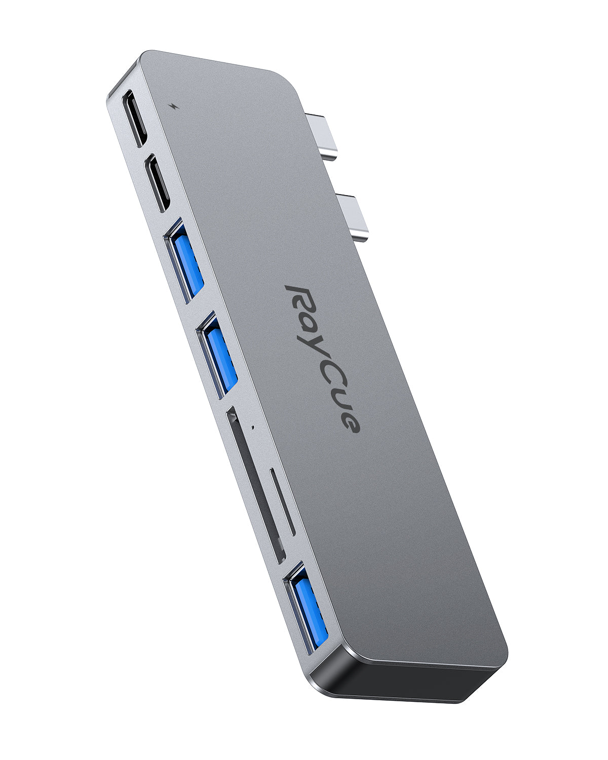 RayCue ExpandPro Duo Lite 7-in-2 USB-C Hub for MacBook Pro & Air